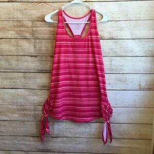 BALANCE COLLECTION‎ TANK TOP WITH TIE SIDES IN PINK